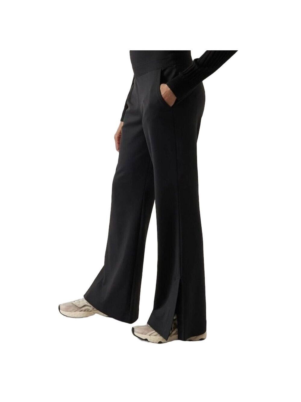 NWT Athleta Black Venice Flare Pant Size 3X